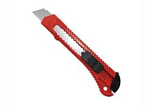 Нож сегментный с фиксатором малый без упаковки, лезвия 18 мм х 0,4 мм 