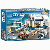 Конструктор BELA Cities "Мобильный командный центр" 10657, 398 деталей