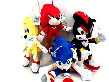 Мягкая игрушка СОНИК SONIC YT-36, высота 30 см