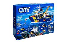 Конструктор CITY "Океан: Глубоководное исследовательское судно" 66115, 717 деталей