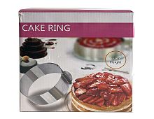 Форма для торта регулируемая "Cake Ring", Ø 24-30 см, высота 12 см