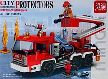 Конструктор MINGDI CITY "Пожарная машина Protectors" H011, 328 деталей