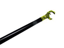 Трость с шаром в когтях золотая, пластмассовая, длина 105 см