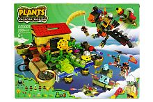 Конструктор Plants DEFENSE BATTLE Зомби против растений "Летающий дом" DZ0005, 926 деталей