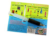 Удобрение органическое с хитозаном Стимулятор роста растений АРТЕМИЯ Слокс-ЭКО, шприц 5 мл