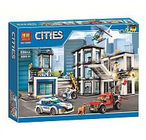 Конструктор BELA Cities "Полицейский участок" 10660, 936 деталей