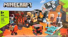 Конструктор MINECRAFT "Бастион ада" 88006,  для мальчиков, 345 деталей