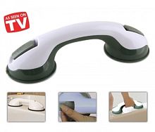 Ручка для ванной "Помощник" пластиковая, оснащена присосками