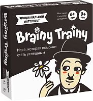 Настольная карточная игра "Brainy Trainy. Эмоциональный интеллект", развивающая, возраст 6+