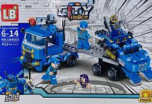 Конструктор LB CITY POLICE "Полиция: Спасение на реке" LB4103, 411 деталей