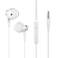 Наушники вкладыши проводные SENDEM U213, mini Jack 3.5 мм, белые