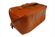 Сумочка-косметичка дорожная кожаная ROSE OF NE MAN'S LAND, на молнии