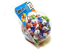 LOVE IS... Карамель леденцовая с начинкой микс вкусов 6*75*17,5 гр. упаковка СФЕРА