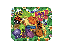 НИ Деревянный пазл Зоопазл "Букашки", 17 деталей, возраст 3+