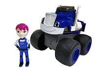 ВСПЫШ Чудо машинка с крыльями КРУШИЛА Свет + Звук DT-040B, длина 16 см 