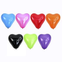 Шары воздушные 12" Сердце "Капитан весельчак" 7 цветов, 10 шт/уп