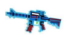 АВТОМАТ Майнкрафт MINECRAFT 9917A Свет, Звук 39*16*2 см, на батарейках АА 