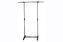 Напольная вешалка для одежды SINGLE-POLE 72-130*45*(100-160), 1 штанга, нагрузка 30 кг