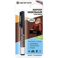 Маркер мебельный спиртовой Мастер сити ДР 001 ЧЕРНЫЙ, 3 мл (блистер)