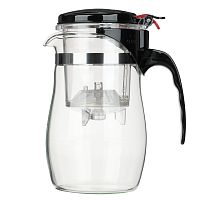 Чайник заварочный с кнопкой Гунфу Vetta, стеклянный, объем 750 мл