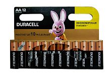 Батарейки DURACELL AА LR6 1.5V алкалиновые 12шт/уп