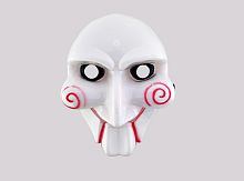 Маска ПИЛА белая, пластиковая, без размера