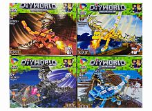 Конструктор JiQULE DIY World "Драконы Майнкрафт 4в1" TM7211, 71-89 деталей ЦЕНА ЗА ШТУКУ!