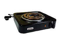 Плита настольная электрическая 1 конфорка СПИРАЛЬ "Мечта" ЧЕРНАЯ 1000Вт