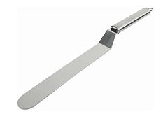 Шпатель (нож) кондитерский, металлический с пластмассовой ручкой, размер 19,5 см