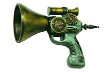 Пистолет Стимпанк, карнавальный, пластик, 25х18 см, коричневый