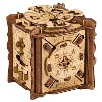 Головоломка "Квестбокс: Испытание Камелота", шкатулка с кодовым замком и тайным хранилищем, 14+