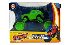 ВСПЫШ Чудо машинка Гонщик номер один ОГУРЧИК,  трансформер, длина 8 см 