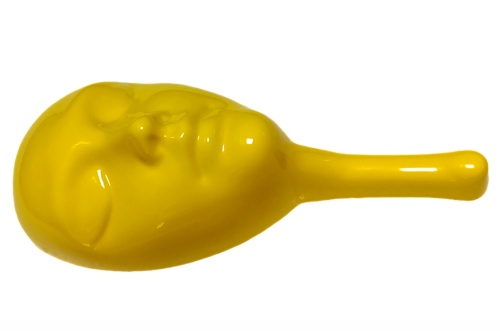 Маска ЖЕЛТАЯ для игры MAFIA "МАФИЯ", пластиковая  фото 5