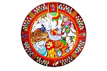 НИ Деревянный пазл Зоопазл "Цирк", бизиборд, 10 деталей, возраст 3+