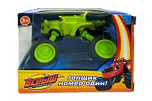 ВСПЫШ Чудо машинка Гонщик номер один ЗЕГ, трансформер, длина 8 см 