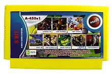 Картридж 8bit 450в1 CASTLEVANIA 2+N.TURTLES+CHIP & DALE1,2+TANK 90+CONTRA 1-8