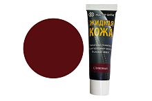 Жидкая кожа "Мастер сити" ЧЕРНАЯ ТУБА для ремонта кожи 502 СЛИВОВЫЙ, 30 мл