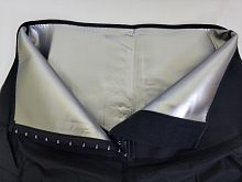 Утягивающие шорты для фитнеса "САУНА", цвет Черный, размер XXL (р.50, 90-95)