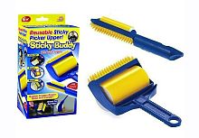 Набор липких валиков для уборки Sticky Buddy шерсти животных,ковров,одежды
