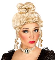 Парик Графиня Иоланда K6244, белый искусственный волос, полиэстер, универсальный размер