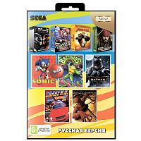 Картридж 16bit 9в1 A-9002  ТАНЧИКИ+МАРИО / Kung Fu Panda 2 / Пираты 4 / Gran Tur 5+.. 256Mb