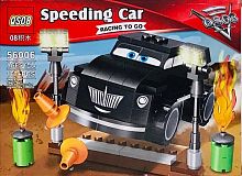 Конструктор QS08 Speeding Car "ТАЧКИ: Джексон Шторм" 56006, 167 деталей