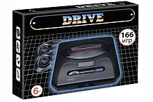 Игровая Приставка 16 Bit Drive Classic 166 игр Black
