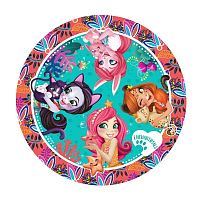 Тарелки НАБОР Энчантималс Enchantimals, бумажные Ø18 см, 6 шт/уп